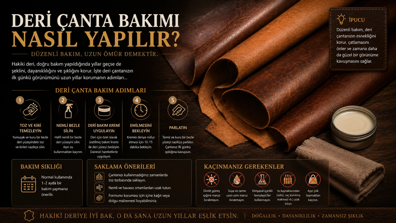 Deri Çanta Bakımı Nasıl Yapılır?