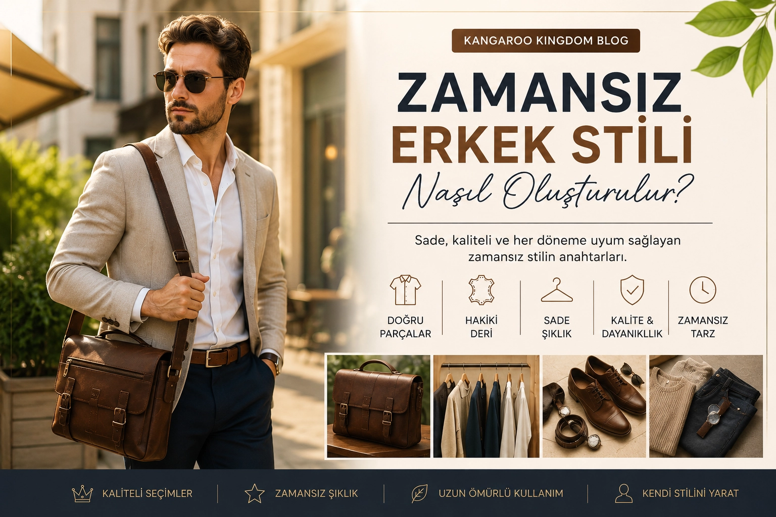 Zamansız Erkek Stili Nasıl Oluşturulur?