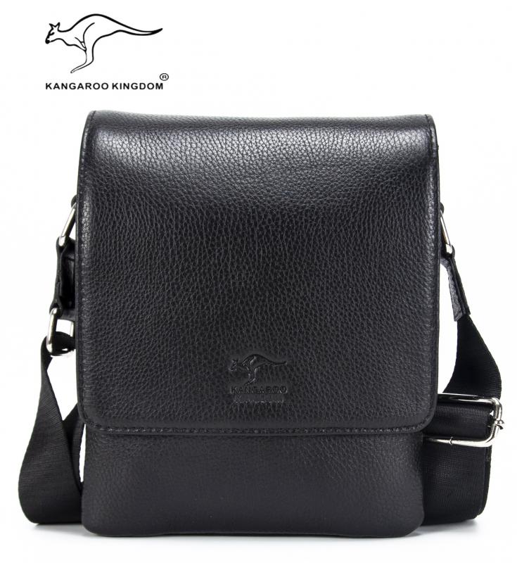 KANGAROO%20KINGDOM%20Hakiki%20Dana%20Deri%20Lacivert%20Erkek%20Postacı%20Çantası%207279-L