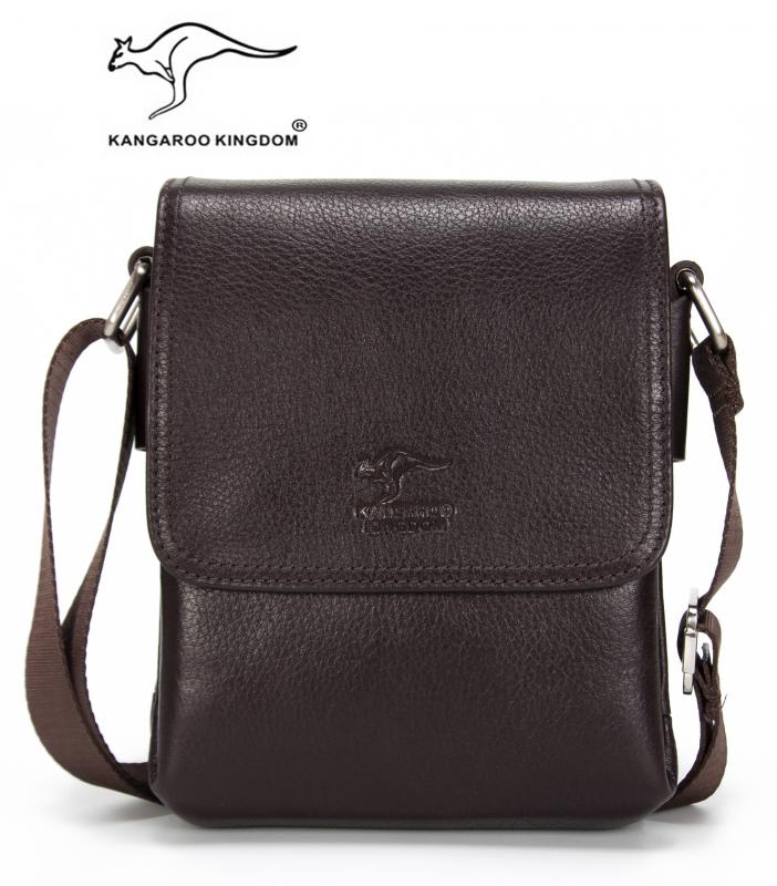 KANGAROO%20KINGDOM%20Hakiki%20Dana%20Deri%20Lacivert%20Erkek%20Postacı%20Çantası%208799-L
