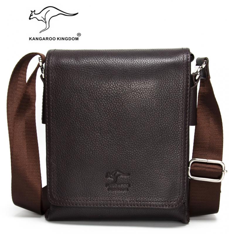 KANGAROO%20KINGDOM%20Hakiki%20Dana%20Deri%20Lacivert%20Erkek%20Postacı%20Çantası%205512-L