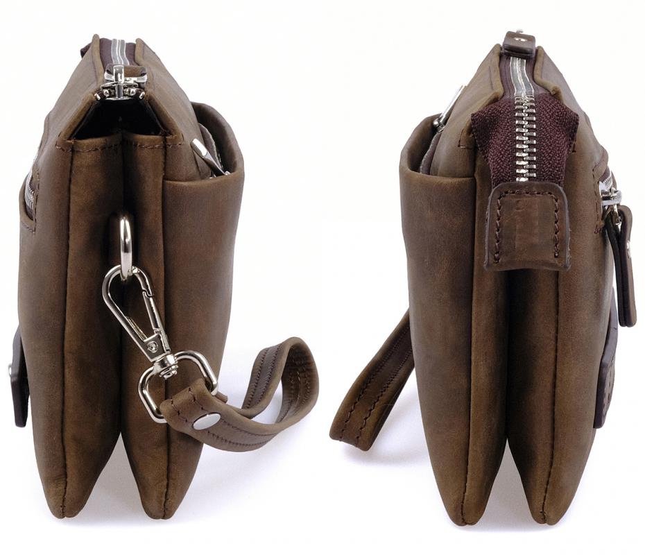 KANGAROO%20KINGDOM%20Hakiki%20Dana%20Deri%20Crazy%20Horse%20Koyu%20Camel%20Erkek%20El%20Portföy%20Clutch%20Çantası%205488-ZKC