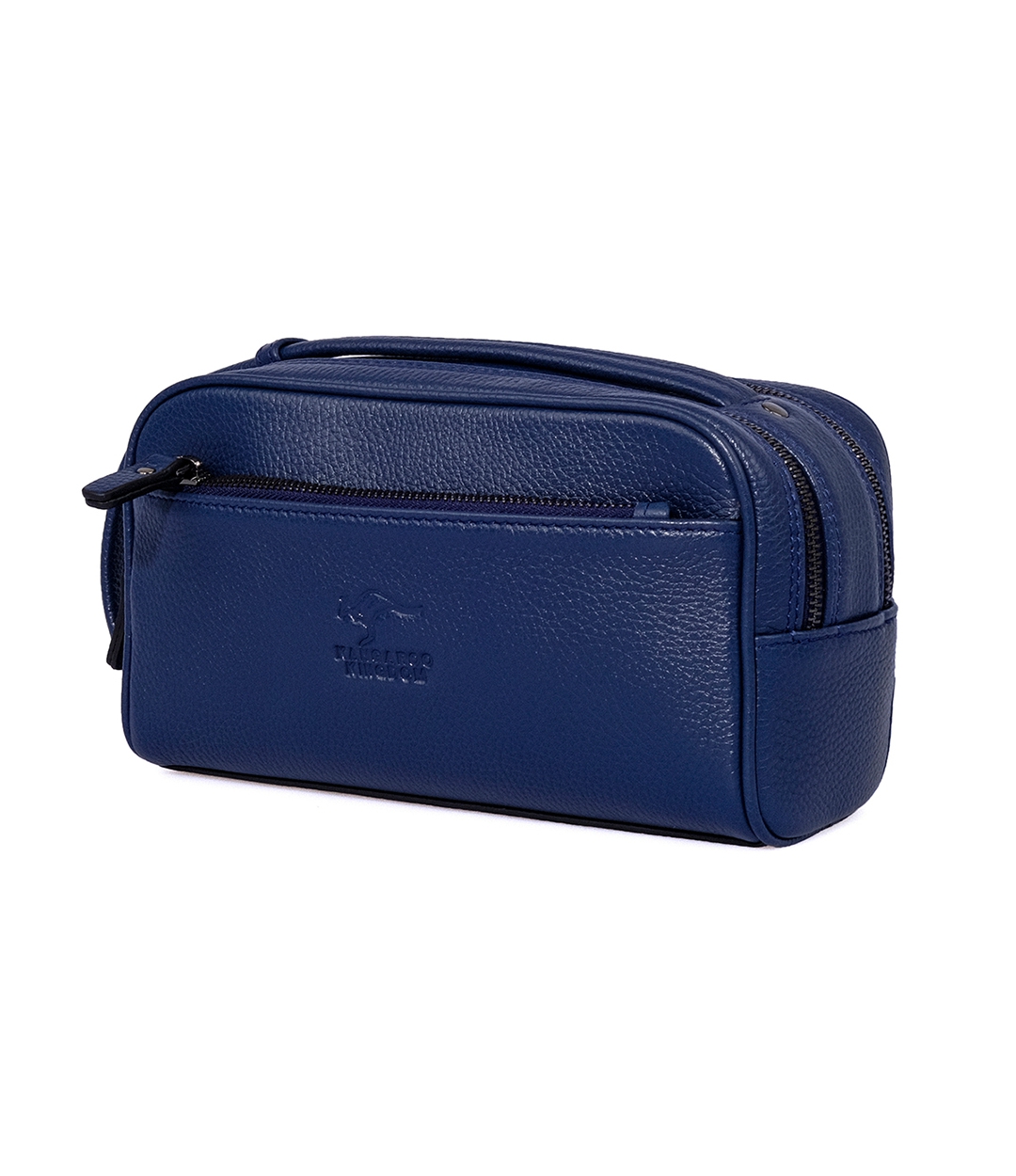 KANGAROO%20KINGDOM%20%100%20Hakiki%20Dana%20Deri%20Lacivert%20Erkek%20Portföy%20&%20Clutch%20El%20Çantası%206466-L