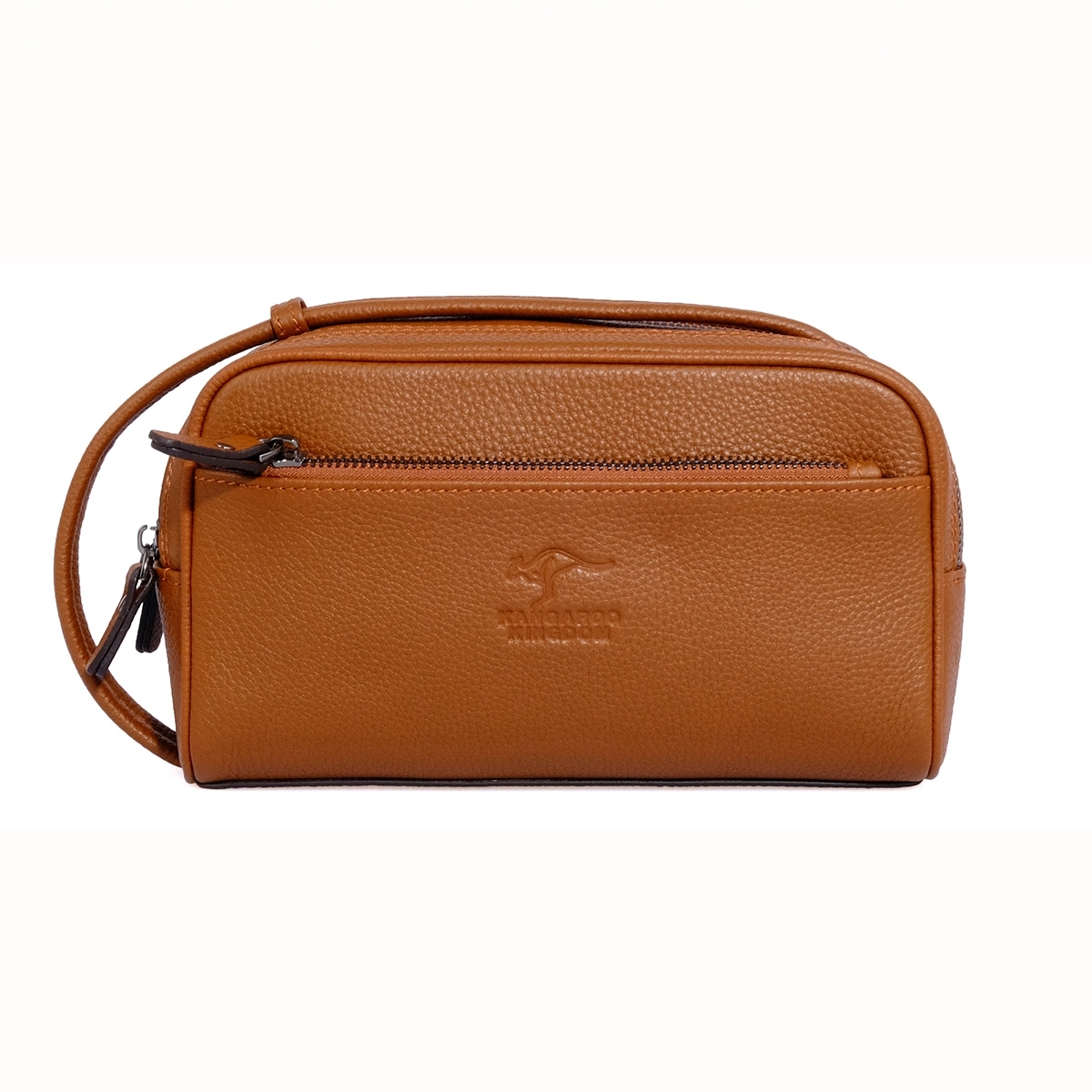 KANGAROO KINGDOM % 100 Hakiki Dana Deri Taba Erkek Portföy & Clutch El Çantası 6466-T