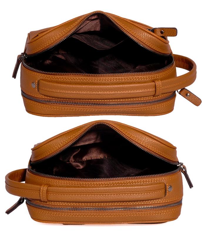 KANGAROO%20KINGDOM%20%%20100%20Hakiki%20Dana%20Deri%20Taba%20Erkek%20Portföy%20&%20Clutch%20El%20Çantası%206466-T