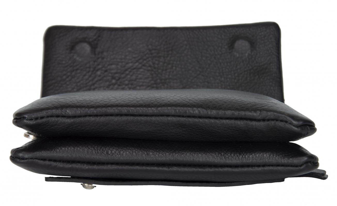 KANGAROO%20KINGDOM%20%100%20Hakiki%20Dana%20Deri%20Siyah%20Erkek%20Portföy%20&%20Clutch%20El%20Çantası%207477-S