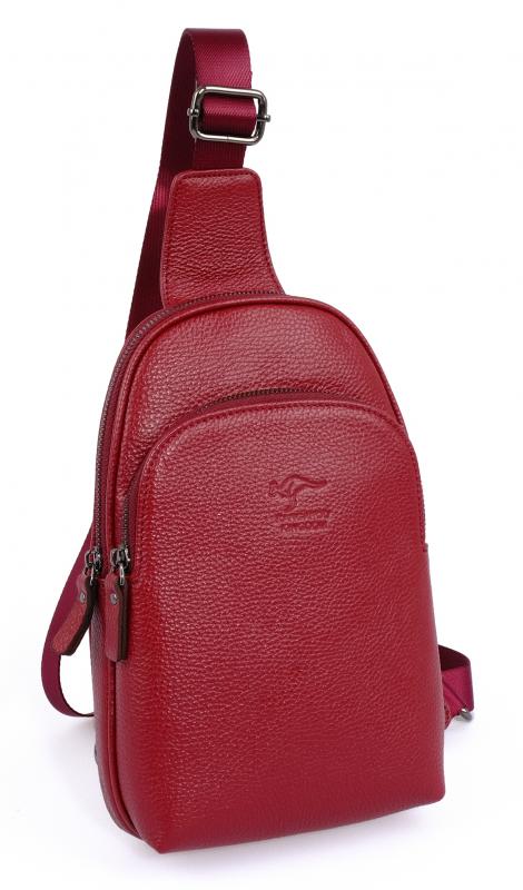 KANGAROO%20KINGDOM%20Hakiki%20Dana%20Deri%20Kırmızı%20Kadın%20Body%20Bag%20Sırt%20Çantası%208155-KR