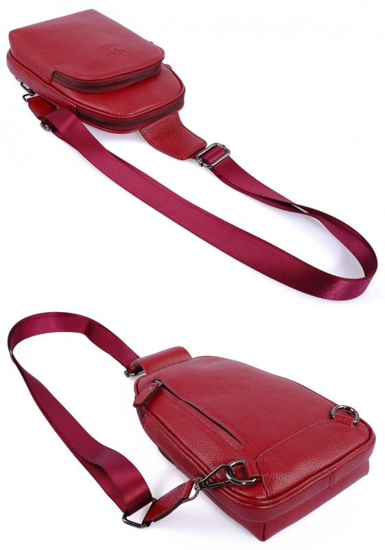 KANGAROO%20KINGDOM%20Hakiki%20Dana%20Deri%20Kırmızı%20Kadın%20Body%20Bag%20Sırt%20Çantası%208155-KR