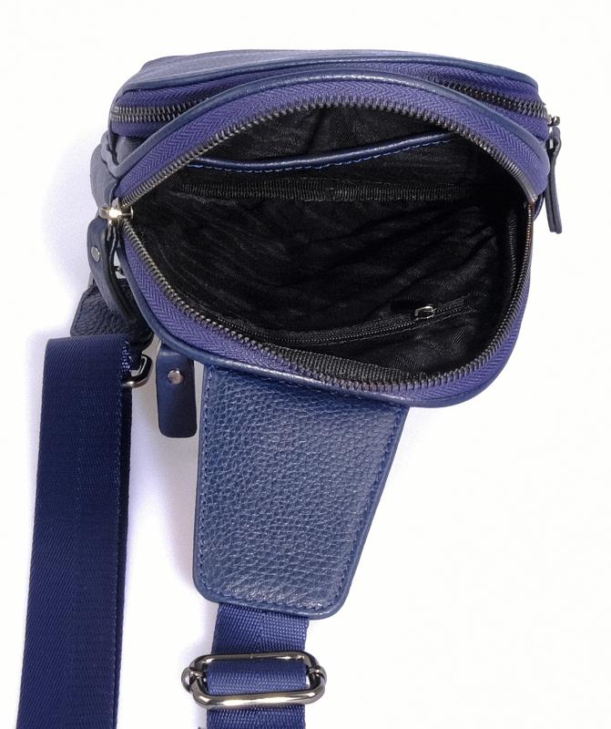 KANGAROO%20KINGDOM%20Hakiki%20Dana%20Deri%20Koyu%20Lacivert%20Erkek%20Body%20Bag%20Sırt%20Çantası%208155-L