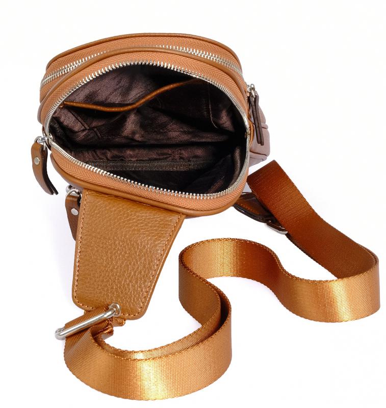 KANGAROO%20KINGDOM%20Hakiki%20Dana%20Deri%20Taba%20Erkek%20Body%20Bag%20Sırt%20Çantası%208155-T