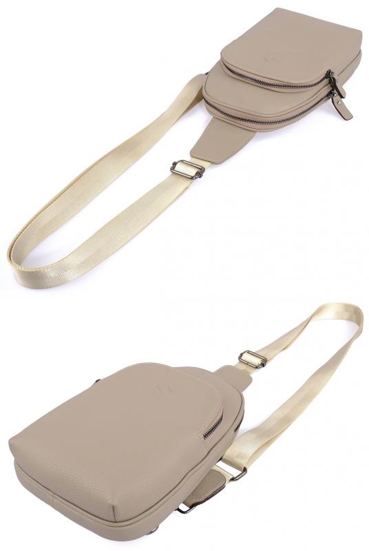 KANGAROO%20KINGDOM%20Hakiki%20Dana%20Deri%20Vizon%20Unisex%20Body%20Bag%20Sırt%20Çantası%208155-V