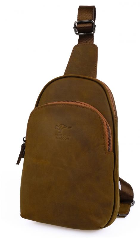 KANGAROO%20KINGDOM%20Hakiki%20Dana%20Deri%20Crazy%20Horse%20Vişne%20Unisex%20Body%20Bag%20Sırt%20Çantası%208155-ZV