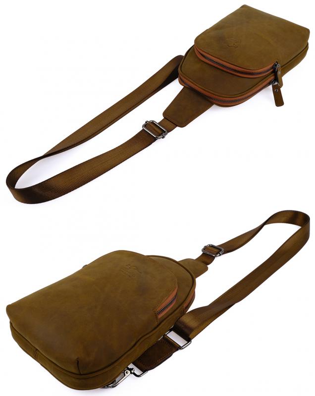 KANGAROO%20KINGDOM%20Hakiki%20Dana%20Deri%20Crazy%20Horse%20Haki%20Erkek%20Body%20Bag%20Sırt%20Çantası%208155-ZHK