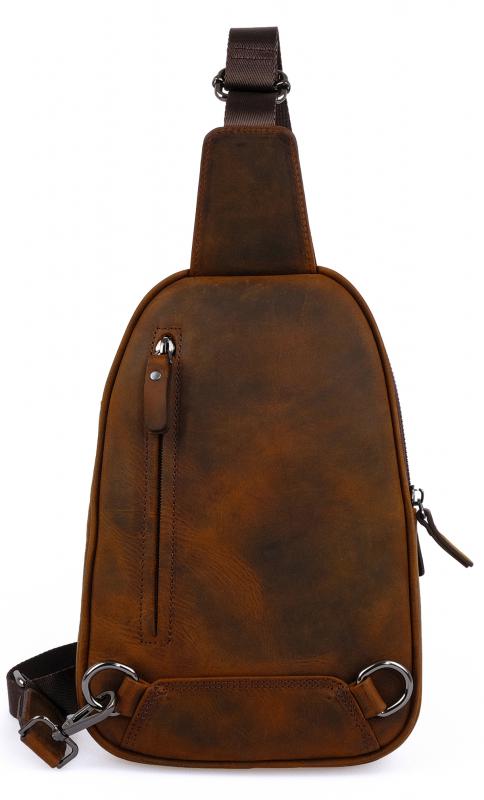 KANGAROO%20KINGDOM%20Hakiki%20Dana%20Deri%20Crazy%20Horse%20Koyu%20Taba%20Erkek%20Body%20Bag%20Sırt%20Çantası%208155-ZKT