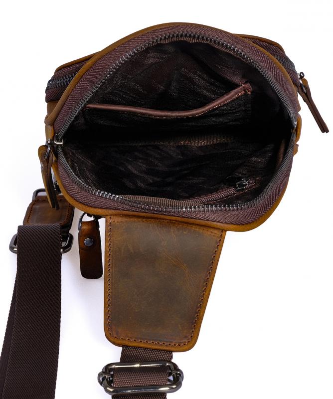 KANGAROO%20KINGDOM%20Hakiki%20Dana%20Deri%20Crazy%20Horse%20Koyu%20Taba%20Erkek%20Body%20Bag%20Sırt%20Çantası%208155-ZKT
