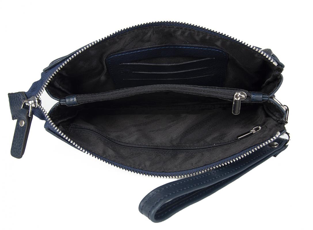 KANGAROO%20KINGDOM%20Hakiki%20Dana%20Deri%20Lacivert%20Erkek%20El%20Portföy%20Clutch%20Çantası%205488-L