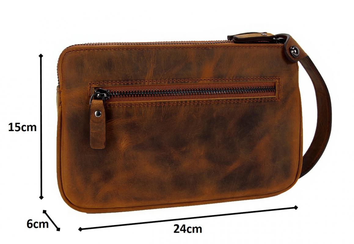KANGAROO%20KINGDOM%20Hakiki%20Dana%20Deri%20Crazy%20Horse%20Açık%20Taba%20Erkek%20Portföy%20&%20Clutch%20El%20Çantası%201285-ZAT