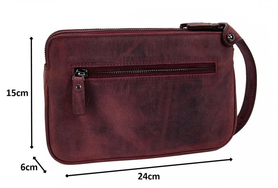 KANGAROO%20KINGDOM%20Hakiki%20Dana%20Deri%20Crazy%20Horse%20Koyu%20Bordo%20Erkek%20Portföy%20&%20Clutch%20El%20Çantası%201285-ZKB