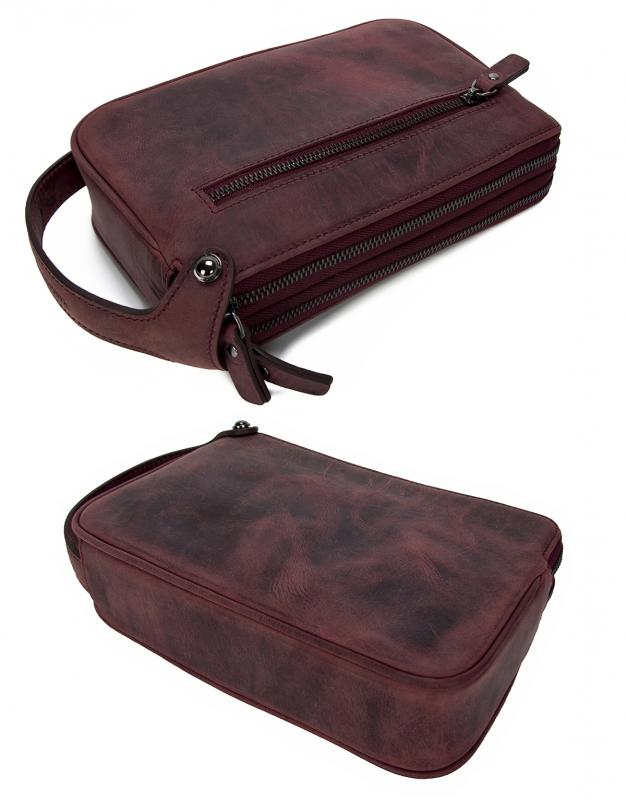 KANGAROO%20KINGDOM%20Hakiki%20Dana%20Deri%20Crazy%20Horse%20Koyu%20Bordo%20Erkek%20Portföy%20&%20Clutch%20El%20Çantası%201285-ZKB