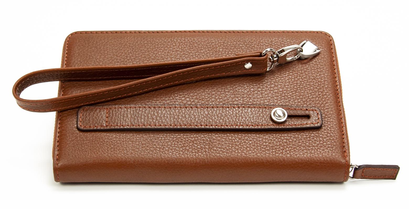 KANGAROO KINGDOM Hakiki Deri Taba Erkek Portföy & Clutch El Çantası 9979-T