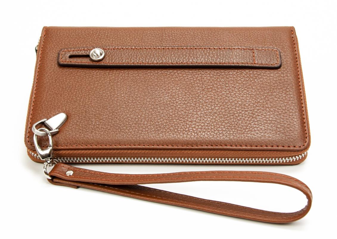 KANGAROO KINGDOM Hakiki Deri Taba Erkek Portföy & Clutch El Çantası 9979-T