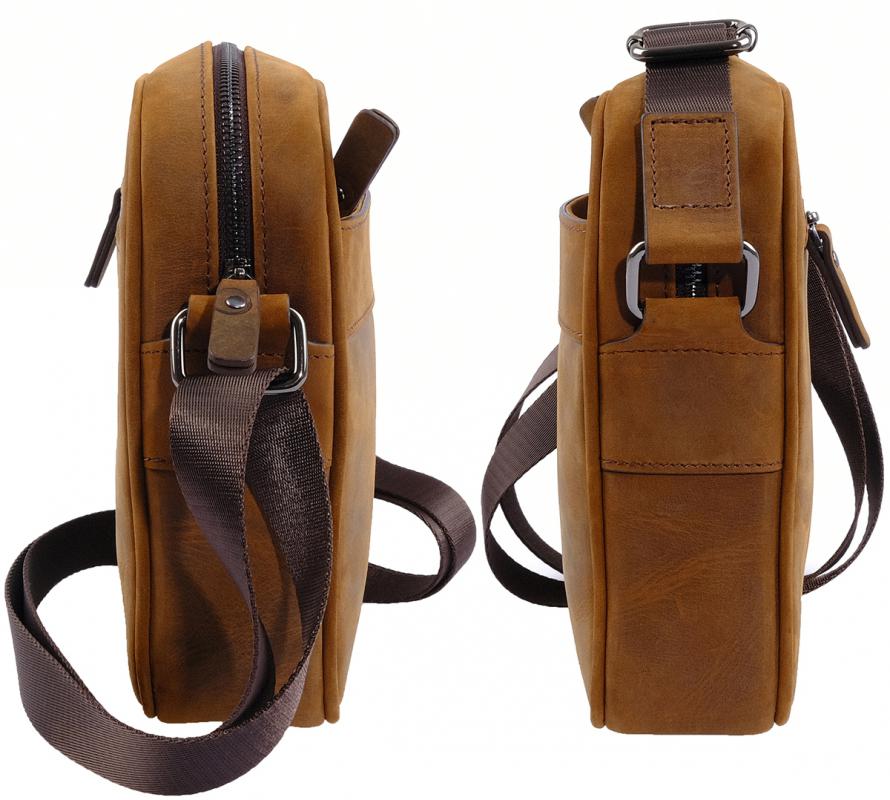 KANGAROO%20KINGDOM%20Hakiki%20Dana%20Deri%20Crazy%20Horse%20Açık%20Taba%20Erkek%20Postacı%20Çantası%208875-ZAT