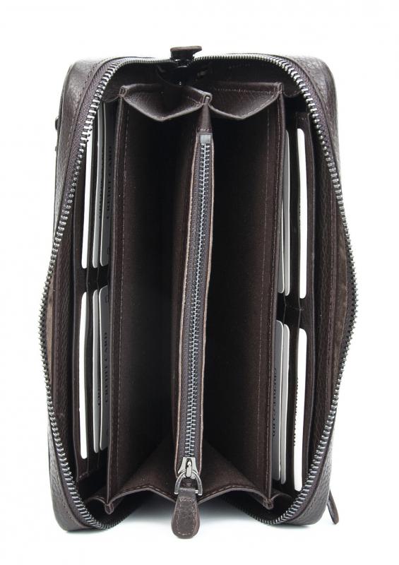 KANGAROO KINGDOM  Hakiki Deri Lacivert Erkek Portföy & Clutch El Çantası 8899-L