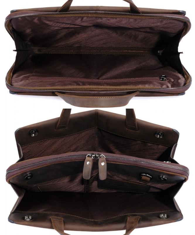 KANGAROO%20KINGDOM%20Hakiki%20Dana%20Deri%20Crazy%20Horse%20Koyu%20Kahverengi%20Erkek%20Laptop%20&%20Evrak%20Çantası%209091-ZK