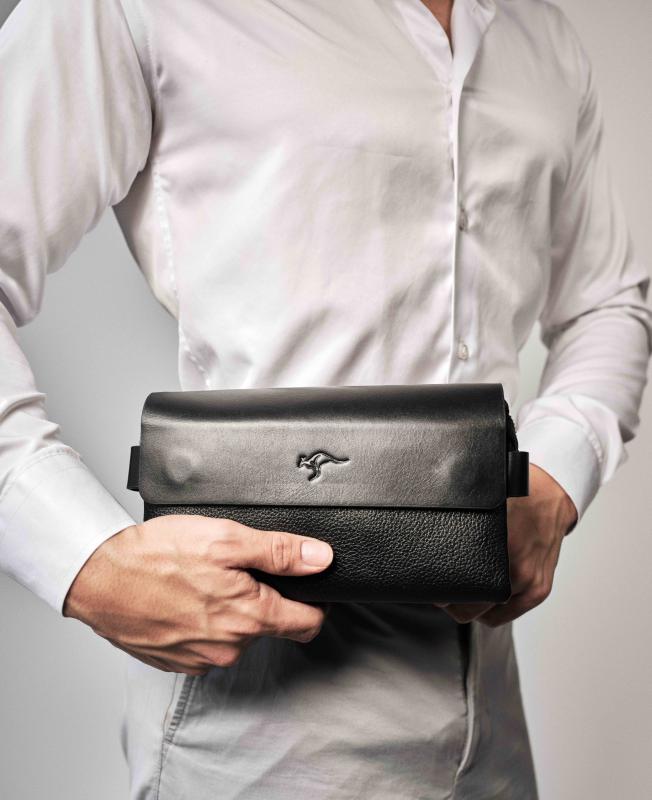 KANGAROO%20KINGDOM%20Hakiki%20Dana%20Deri%20Taba%20Erkek%20Portföy%20&%20Clutch%20El%20Çantası%209288-T