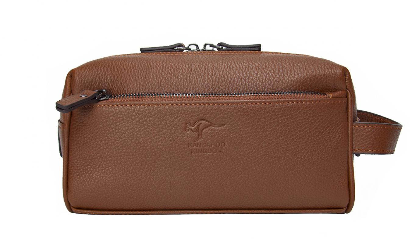 KANGAROO%20KINGDOM%20Hakiki%20Dana%20Deri%20Taba%20Erkek%20Portföy%20Organizatör%20Seyahat%20El%20Çantası%209686-T