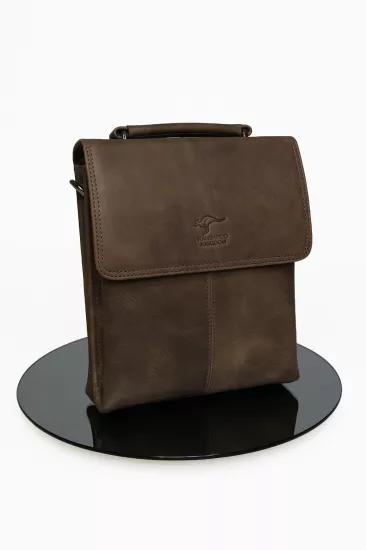 Hakiki Deri Askılı Erkek Postacı Çantası 2344-ZKC