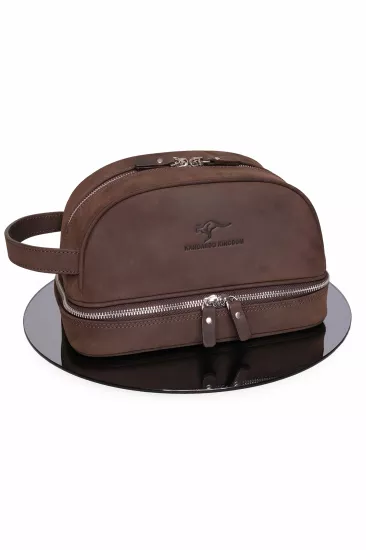 Seyahat Organizatör El Çantası Hakiki Deri 6577-ZK