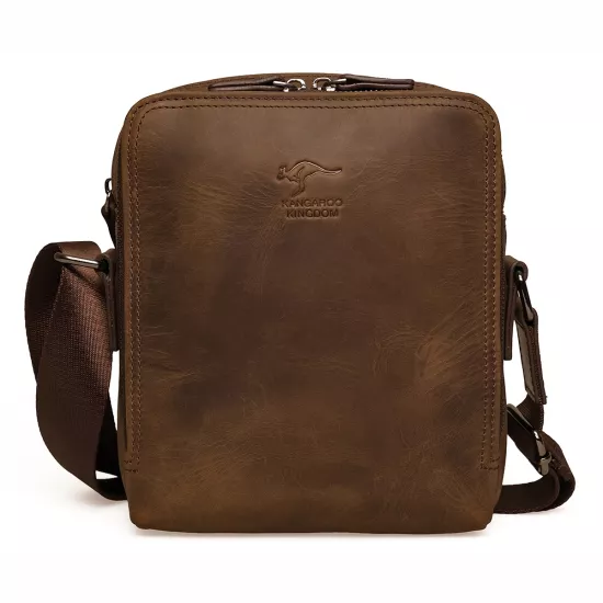 Camel Erkek Omuz Çantası Crazy Horse Deri 6688-ZKC